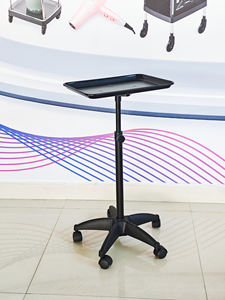 Chariot de Salon Mobile avec Plateau en Aluminium Réglable en Hauteur, Plateau de Service Antirouille Spécialisé pour le Tatouage et la Coiffure - Product Image 3