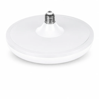 Ampoule LED UFO 30W/40W/50W Ultra-fine en plastique, culot E27, économe en énergie, garantie OEM de 3 ans