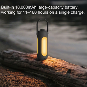 Lampe de camping LED rechargeable pour l'extérieur avec <span class=keywords><strong>batterie</strong></span> <span class=keywords><strong>externe</strong></span>, lumière stroboscopique SOS et lanterne pour le camping, la randonnée et les situations d'urgence - Product Image 6