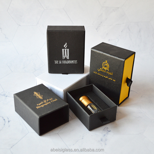 Oudh-botella de vidrio de aceite de madera de Agarwood personalizada, 3ml, Logo negro, Attar, para Arabia Suiza - Product Image 5