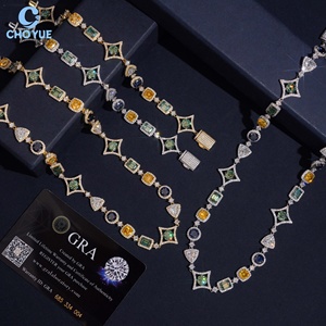 Cadena de eslabones cubanos de plata maciza 925 con moissanita de lujo, chapada en rodio, joyería estilo hip hop con incrustaciones de circonitas. - Product Image 6