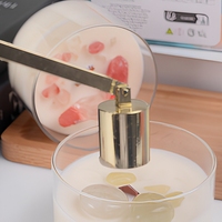 شموع كريستالية معطرة مصنوعة يدويًا من شمع الصويا الصديق للبيئة بشعار مخصص، ديكور منزلي فاخر، صندوق هدايا لعيد الحب وعيد الميلاد