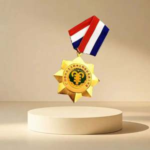 Médailles de compétition sportives personnalisées en or et argent, plaques en alliage de zinc avec encoche en plastique, récompenses artisanales en métal - Product Image 4