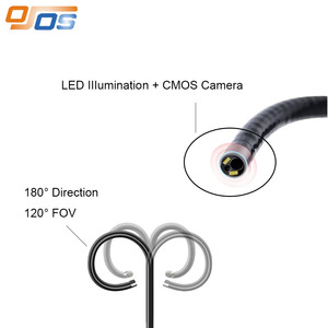 USB y tế nội soi phế quản linh hoạt nội soi tốt nhất 2.8mm 3.8mm 5.4mm 400x400P 1280x720P nhà máy OEM con người bác sĩ thú y - Product Image 3