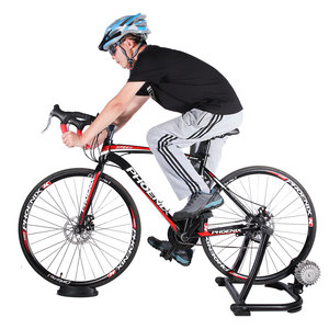 Support d'entraîneur de cyclisme <span class=keywords><strong>à</strong></span> domicile support de vélo d'exercice de résistance aux fluides d'intérieur support d'entraîneur de vélo résistance aux fluides de haute qualité maison - Product Image 6