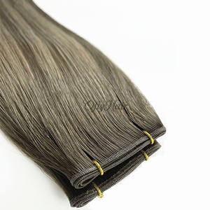 وصلات شعر طبيعية طويلة الأمد 12a رفيعة مزدوجة السحب غير مرئية بتقنية جينيوس ويفت - Product Image 1