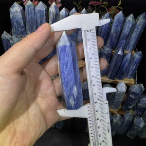 All'ingrosso energia curativa naturale torre di cristallo blu Kyanite punto per la guarigione - Product Image 6