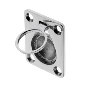 Stainless Steel Lift Ring 38x48mm Square Marine Hardware for <b>Boat</b> <b>Floor</b> Replacement Repair - Product Image 2