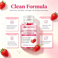 Gummies de glutathion pour la santé du foie, la détoxification, la protection contre le stress oxydatif cellulaire et le soutien immunitaire – Antioxydant pour un vieillissement sain – Produits de beauté
