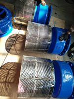 Vanne à clapet en fonte avec bride, conforme à la norme ANSI Classe 150, corps en fonte ductile, filtre en acier inoxydable, classe de pression 150, directement de l'usine