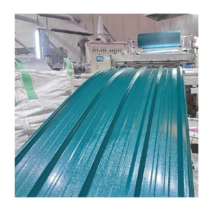 Vente en gros de protection UV PVC plastique feuilles de bardeaux ondulés Asa Upvc crête supérieure trapézoïdale Pvc tuile plastique prix - Product Image 2