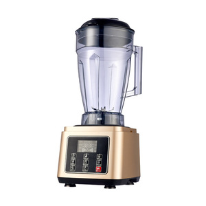 Commercial Blender 6-8L 2000-3000W High-Speed Motor Gold And Gray Soy Milk <b>Maker</b> For <b>Breakfast</b> Shop Use - Product Image 1