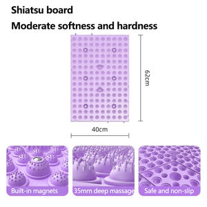 LADYGLOW-<span class=keywords><strong>Tapis</strong></span> de massage en Tpe <span class=keywords><strong>Accupression</strong></span> pour les pieds, avec ajustement semi-circulaire et sans épissure - Product Image 5