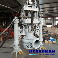 Pompe à sable submersible hydraulique Hydroman avec groupe hydraulique diesel