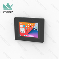 LSW01-C 10.1 pouces tablette support mural tablette antivol sécurité avec support mural boîtier de tablette en métal avec serrure