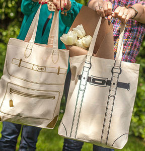 Bolso de Lona con Diseño de Hombro Estilo Vintage 2024, Bolso Tote Estampado, Bolsos de Compras OEM con Diseño de Lazo - Product Image 6