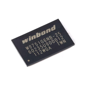 จัดหาชิปหน่วยความจำแฟลชแบบซีเรียลใหม่และของแท้ รุ่น 84WBGA แพ็คเกจ W9751G6KB-25 - Product Image 1