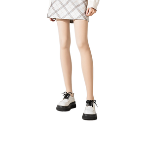 Dames Ademende Fleece Gevoerde Panty Voor De Lente Herfst Licht Been Dunne Naakte Bovennatuurlijke Vleeskleur Bovennatuurlijke Kousen - Product Image 1