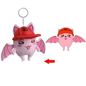 Benutzer definierte Plüsch modische Spiel figur Anime Plüsch puppen mit abnehmbarem Zubehör Stofftier