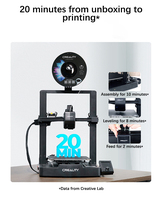 Impresora 3D Creality Ender 3 V3 Se, Velocidad Máxima de Impresión Inteligente de 500 mm/s, Extrusor Dual Más Rápido e Inteligente, Impresora 3D FDM para Uso Industrial