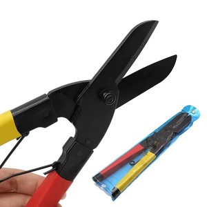 Cisailles puissantes multifonctions pour couper les câbles Filet de fer pour le cuir Outil à main industriel en acier à haute teneur en carbone - Product Image 2