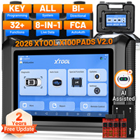 Escáner de Diagnóstico Automotriz XTOOL X100PADS, Programación de Llaves Perdidas, Máquina de Llaves Inmovilizadoras, Herramientas de Cerrajería Automotriz con EEPROM