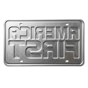 Plaque d'immatriculation Wanfeng America First 250 Years en aluminium 3D gaufré, pour voiture, thème Indépendance des États-Unis, fournisseur d'usine en gros - Product Image 3