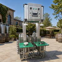 Machine de lavage et de remplissage de fûts Tonsen haute efficacité 1 tête 2 têtes, système de nettoyage et de remplissage de fûts de bière