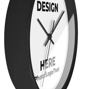 Đồng hồ treo tường tùy chỉnh 12 inch 30cm Hình ảnh cá nhân hóa Trang trí nhà cửa Đồng hồ treo tường có logo Đồng hồ có chữ tùy chỉnh - Product Image 2