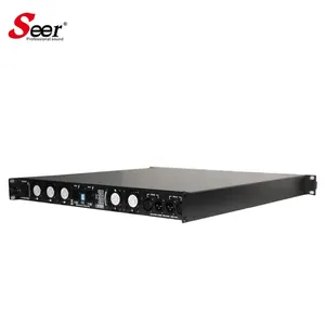 Amplificador Digital Clase <span class=keywords><strong>D</strong></span> Serie <span class=keywords><strong>CA</strong></span> de 2.1 Canales para Uso Profesional, 4 Salidas, <span class=keywords><strong>CA</strong></span> 220V, Estéreo de Aluminio - Product Image 2