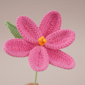 Nouveau design 2026 – <span class=keywords><strong>Bouquet</strong></span> de tulipes au crochet fait main de haute qualité – Le meilleur cadeau pour la Saint-Valentin et les anniversaires pour un ami - Product Image 4