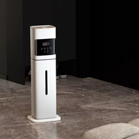 Humidificateur ultrasonique grande capacité 8L, 25W, 280ml/h, télécommande, humidification constante intelligente, remplissage par le haut, silencieux, pour toute la maison