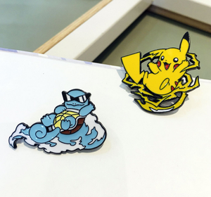 Broche en émail YINI <span class=keywords><strong>Pokémon</strong></span> Pikachu Eevee Starter Designer, broche de revers, broche en métal à thème Anime, idéale pour la remise des diplômes - Product Image 4