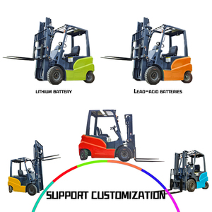 Venta caliente de fábrica 2,5 toneladas 3 toneladas 60V pequeña carretilla elevadora eléctrica precio batería carretilla elevadora eléctrica para la venta - Product Image 5