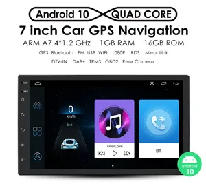 IPoster vendeur chaud 7 pouces lecteur dvd de voiture 1 din voiture stéréo android écran amovible fit universel voiture <span class=keywords><strong>gps</strong></span> navigation <span class=keywords><strong>avec</strong></span> BT - Product Image 5