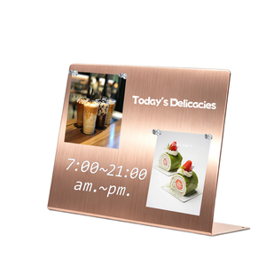 Magnetische Tischtafel, trocken abwischbar, für Nachrichten, Magnetdisplays, Preisschilder für Geschäfte - Product Image 1