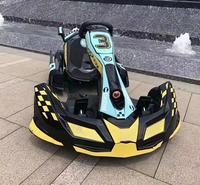 Go-Kart de carreras eléctrico de 350W/800W para niños y adultos, coches de Karting alimentados por batería para carreras al aire libre