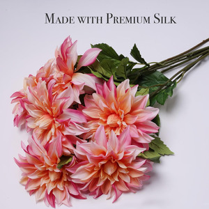 Fleur de gerbera artificielle à tige unique de haute qualité, toucher réaliste, pour la décoration de mariage, la décoration de la maison, centre de table - Product Image 5