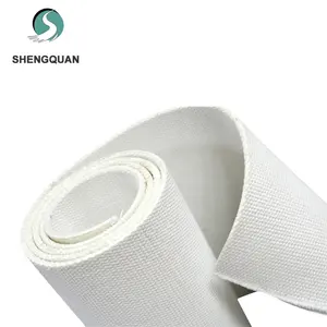 SHENGQUAN endüstriyel Airslide kumaş toplu malzeme taşıma için % şişme kaydırak Polyester havalandırma kumaş