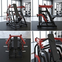 Équipement de musculation commercial OEM ODM : Machine de press à la poitrine assise à charge libre Iso-Lateral, Vente directe usine