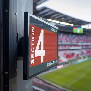 Plancher debout 31.5 pouces couleur E Ink Display Totem alimenté par batterie Technologie écologique Temps d'utilisation semestriel Écran E-Paper - Product Image 3