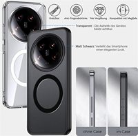 Pour Xiaomi 15 Ultra magnétique mat couverture Airbag coins K80 Pro Poco F7 Ultra 15 Pro 14T pour Redmi K70 13 étui résistant aux rayures