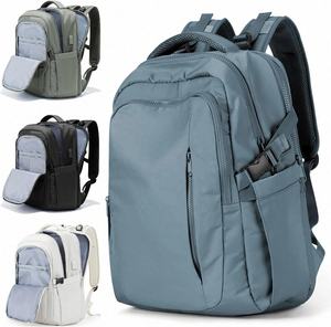 Mochilas de viaje con diseño multibolsillo de gran capacidad personalizadas para hombres y mujeres mochilas aprobadas para vuelos generales - Product Image 1