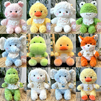 Jouets en peluche super doux de qualité supérieure ODM, 7-8 pouces, rembourrés en coton PP, cadeaux unisexes pour événements de mariage, pour les 14 ans et plus