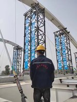Puente de Acero Prefabricado, Estructura de Acero para Puente Peatonal, Puente de Arco de Tubería de Acero
