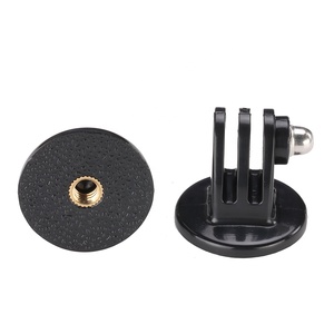 Support adaptateur de trépied 1/4 "en gros pour caméra d'action Hero 9/8/7/6/5/4/3 +/3 Sony <span class=keywords><strong>AEE</strong></span> Xiaomi Yi Osmo - Product Image 6