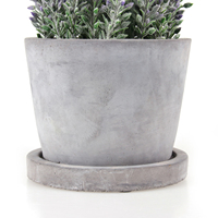 Plantes décoratives G52/G54/G55/G60 pour l'extérieur/l'intérieur avec pot en plastique - Design réaliste