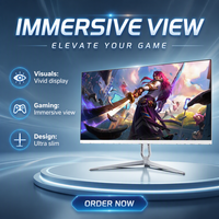 Moniteur plat, prix de gros, ordinateur PC, 2K, 27 pouces, sans cadre, 320 Hz, écran de jeu personnalisé IPS, écran d'usine OEM