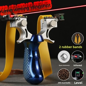 Tirachinas ABS de Precisión Nivel 98K, Alta Elasticidad, Uso en Exteriores, Láser Infrarrojo, Duradero, para Adultos, Tiro Competitivo, <span class=keywords><strong>Catapulta</strong></span> - Product Image 1