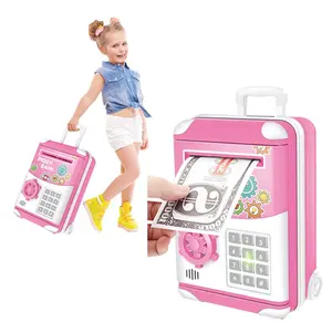 Mini ATM Bank Spielzeug elektrische Geld sparen Bank Kinder Spielzeug Sparschwein
